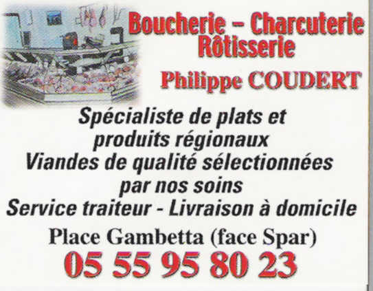 BOUCHERIE COUDERT NEUVIC