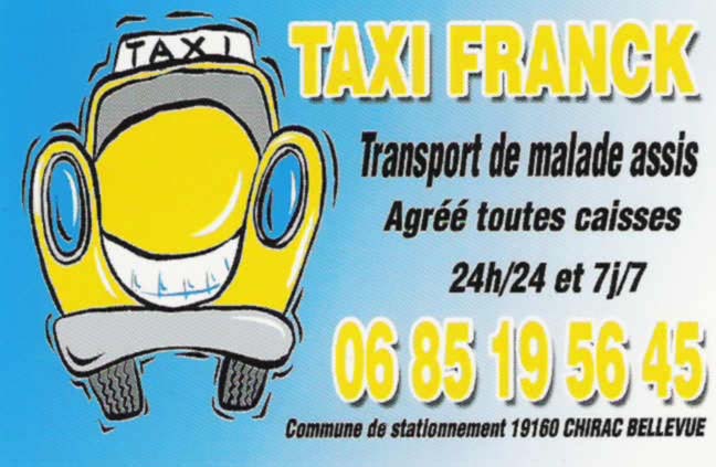 TAXI FRANCK CHIRAC