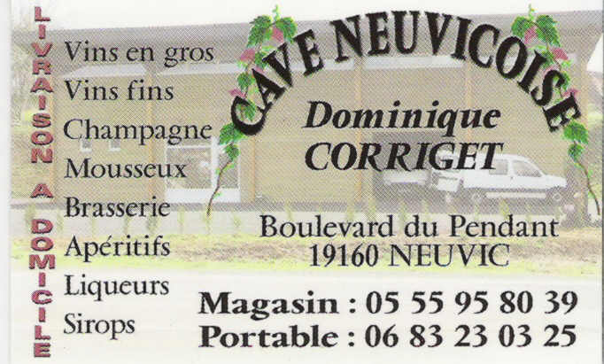 CAVE CORRIGET NEUVIC